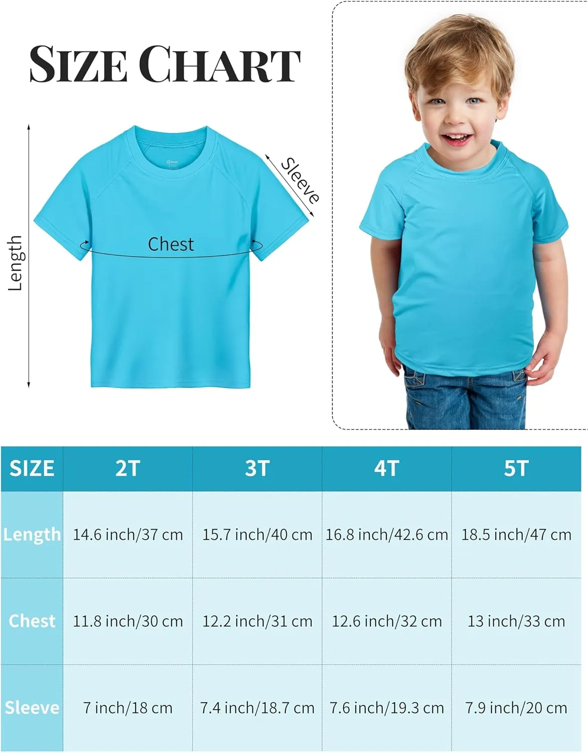 Poroka 3 Pack Boys Rash Guard UPF 50  Short Sleeve Sun Protection Swim Shirt with Quick Dry Swimwear