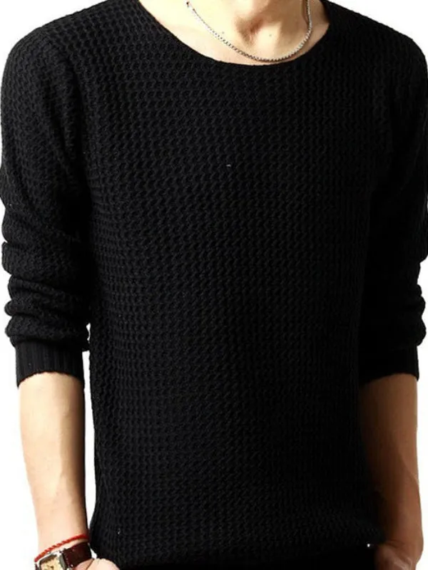 Pullover knit shirt