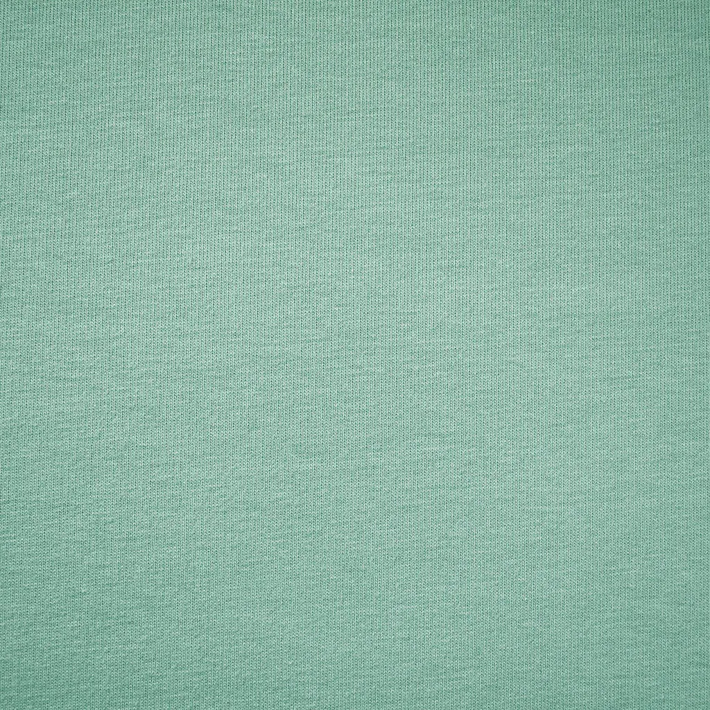 See You at Six Solid French Terry Granite Green