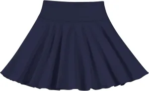 Toddler Baby Girl Skirts Flared Girls Mini Skorts Stretch Tennis Skater Uniform Athletic Skirts with Shorts Pockets