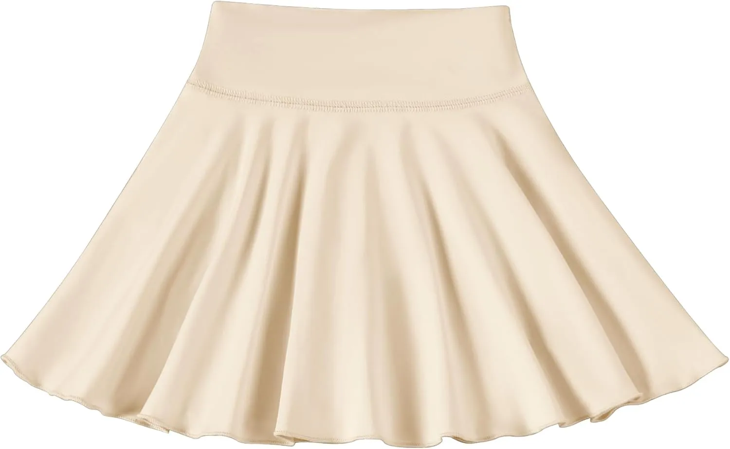 Toddler Baby Girl Skirts Flared Girls Mini Skorts Stretch Tennis Skater Uniform Athletic Skirts with Shorts Pockets