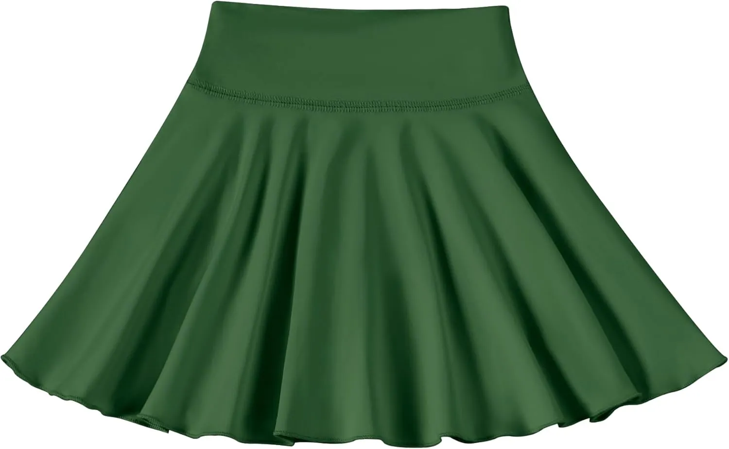 Toddler Baby Girl Skirts Flared Girls Mini Skorts Stretch Tennis Skater Uniform Athletic Skirts with Shorts Pockets