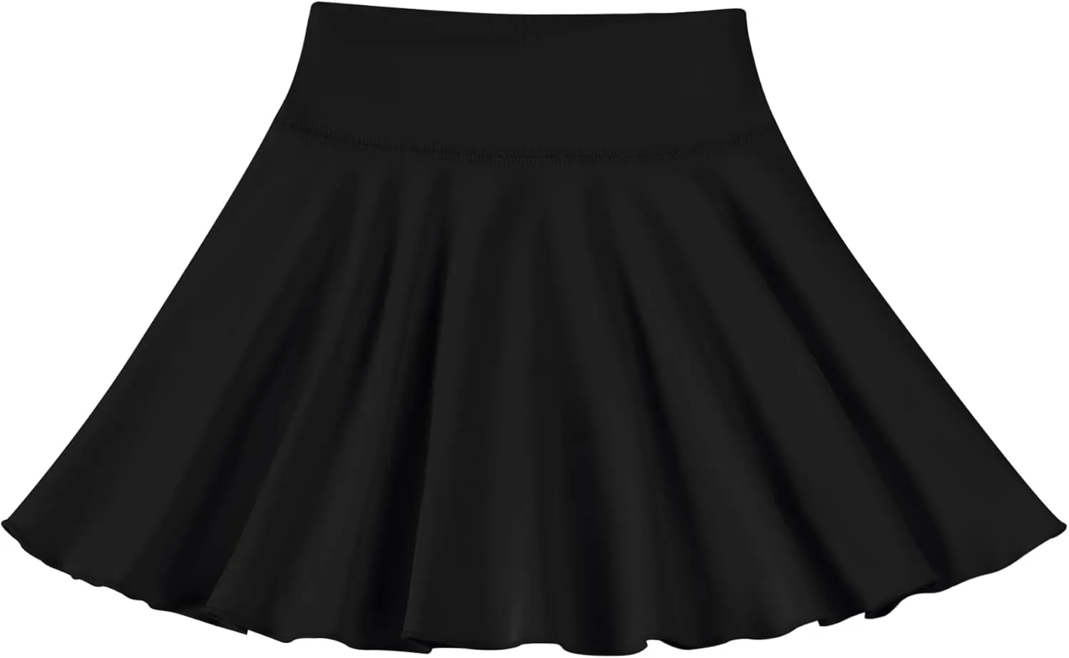 Toddler Baby Girl Skirts Flared Girls Mini Skorts Stretch Tennis Skater Uniform Athletic Skirts with Shorts Pockets
