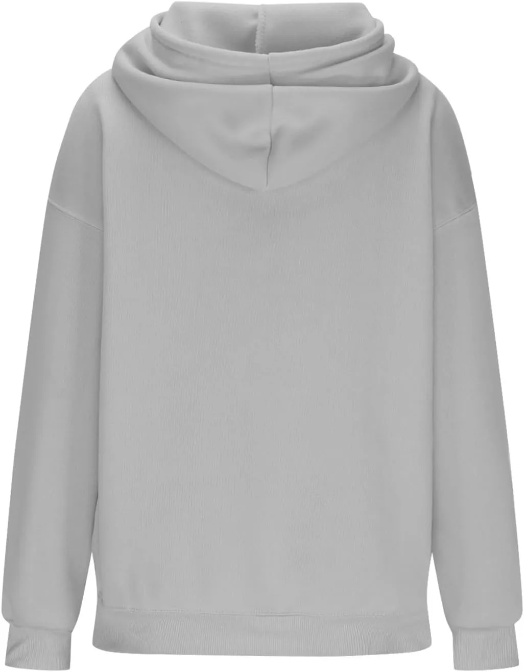 Women Oversized Hoodie Fleece Plain Plus Size Sweatshirts with Pocket Drawstring Workout Pullover Sweaters Tops