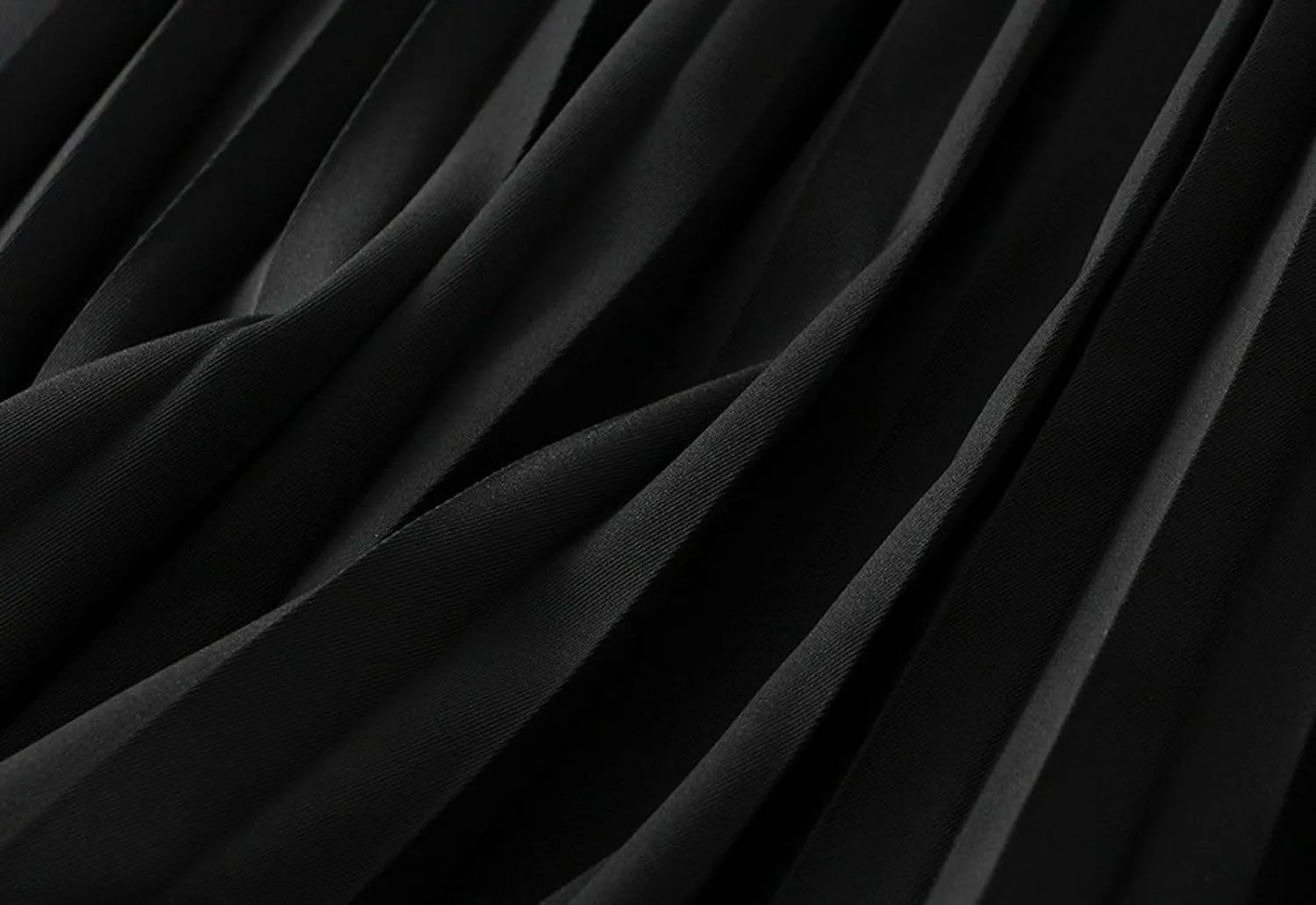 Women's Pleated A-Line Midi Skirts High Waisted Shirring Skirt for Casual and Formal Occasions