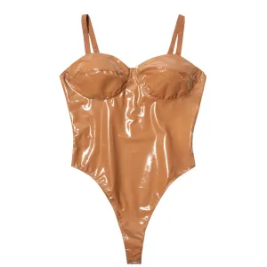 x Ivy Park WOMEN'S IVP LATEX BODYSUIT